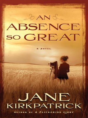cover image of An Absence So Great